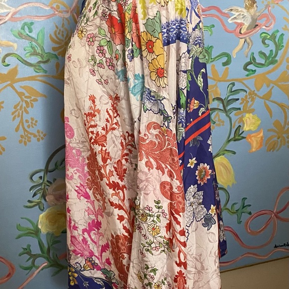 Johnny Was Colorful Floral Shirt - Picture 2 of 4